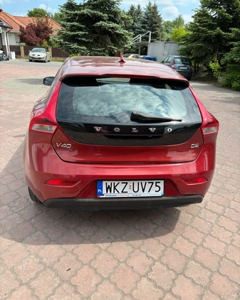 Volvo V40 cena 37900 przebieg: 192000, rok produkcji 2013 z Radom małe 154